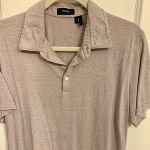 Theory Standard Fit Short Sleeve Polo Shirt